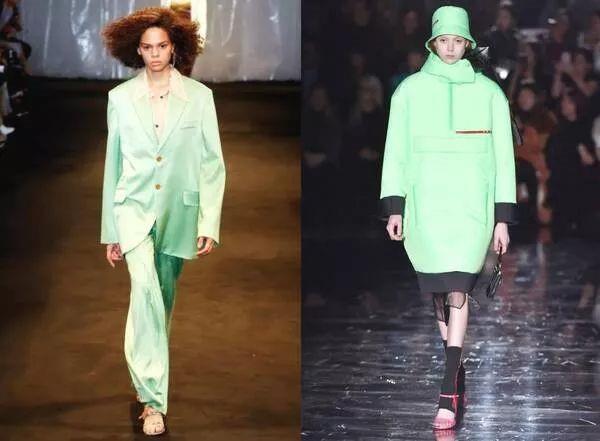 Mint new green cloth